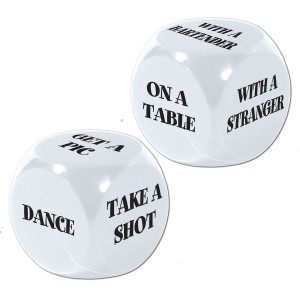 21st Birthday decision dice game