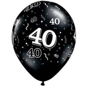 40th Birthday Balloons